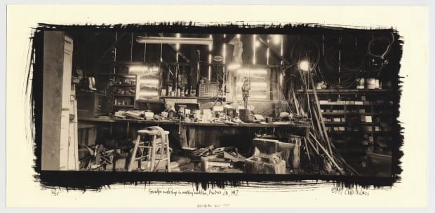 From the Vault Chris McCaw's early platinum prints depict his family's farm in California's Central Valley: 'It is my intention...