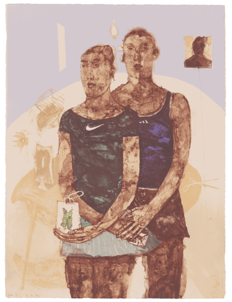 Portrait is a selection of prints from Edinburgh Printmakers' Archive featuring portraiture and figurative art by June Carey, Moyna Flannigan,...