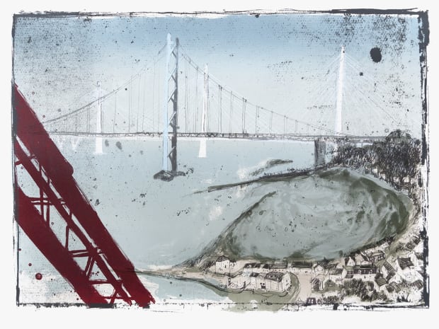 KELLY STEWART, FORTH CROSSING, 2019 £295 In response to the new Queensferry crossing completed in 2017 I have featured all...