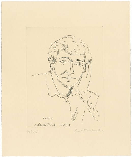 Adrian Wiszniewski, Sandy, 1987