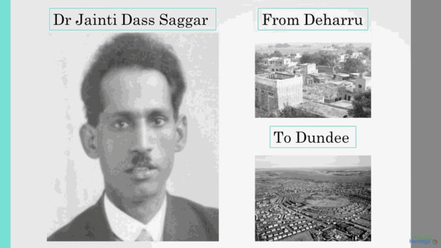 The story and life of Dr Jainti Dass Saggar, produced 2021. Dr Jainti Dass Saggar left Deharru, a small village...