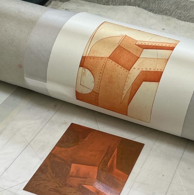 Archiving Architecture with Bronwen Sleigh, New printmaking course