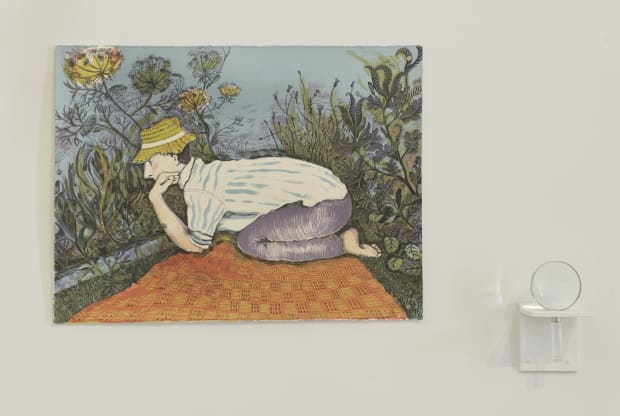 Anupa Gardner has used paai – Tamil for mat – as a symbol. The paai is an everyday household item...