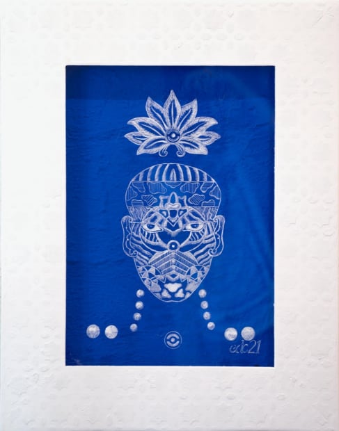 EDOUARD DUVAL-CARRIÉ, Les Têtes Gravées #6. (Engraved Heads #6)