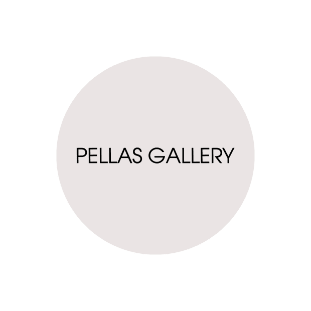 Pellas Gallery logo in grey circle.