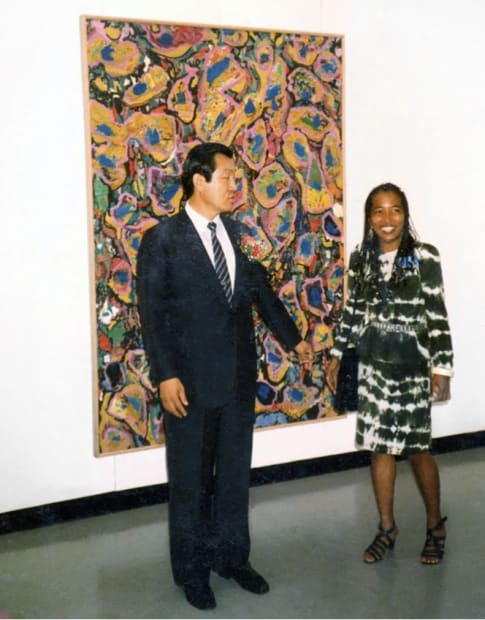 Pacita Abad learned textile-based skills such as sewing, crocheting, embroidering, and lacemaking at a young age from her mother while...