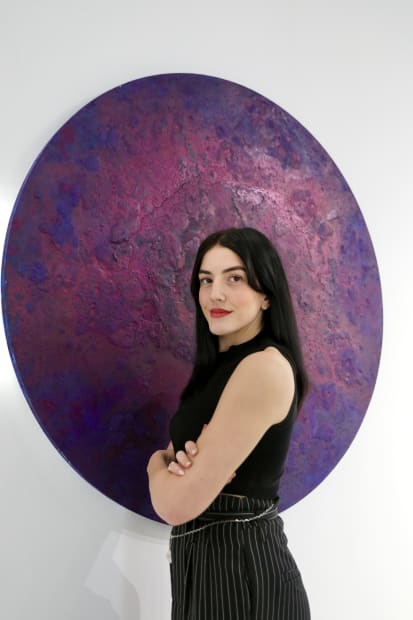 At her right hand side is Celine Azem, a Syrian-Italian curator. She received her bachelor’s degree in Curation at Central...