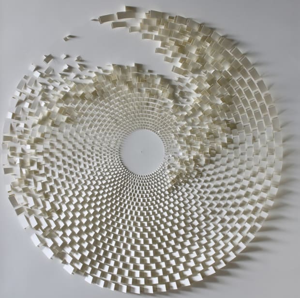 Silence & Shadow- 1 48 x 48 Inches Fabriano 300 Gsm 2025