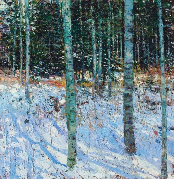 Taking place in two venues at Cromwell Place, the exhibition focusses on a series of spectacular, large-scale canvases contrasting the...