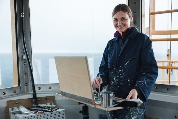 Polly Townsend's paintings draw on solitary journeys through many of the most remote and hostile landscapes in the world. In...