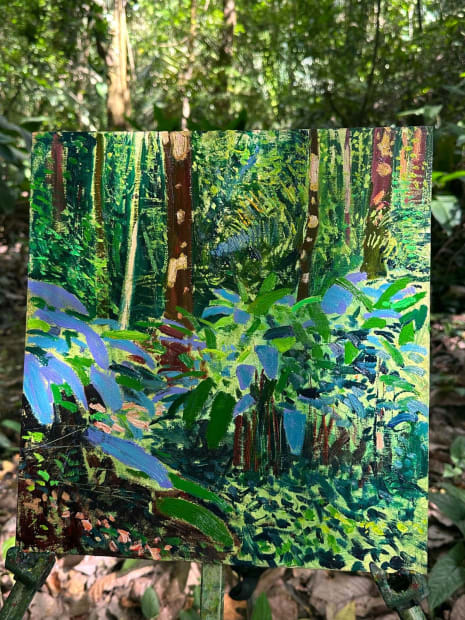 In January, Andrew Gifford was invited to take part in the inaugural artist residency at the breathtaking Eagle’s Nest Retreat,...