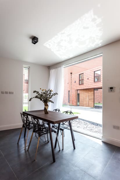 At Kaolin Court, both the Live and Work spaces have large ‘shop’ windows set against a shallow, sheltered water-filled reflecting...