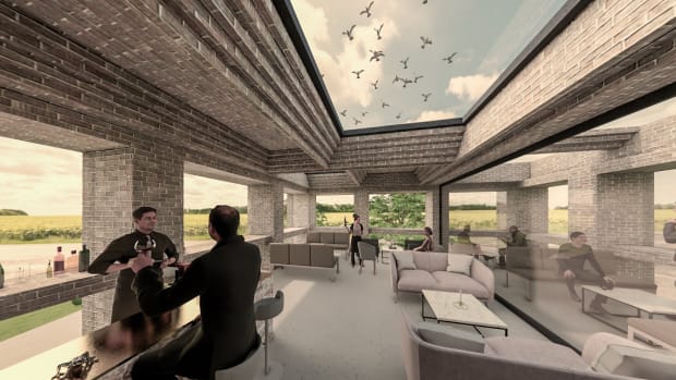 Another project, similar in motivation but greater in size, was for the owner of the Wasing Estate, who invited us...