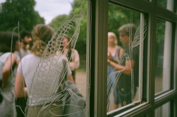 Cultivated monocultures and cash crops reflect capitalist patriarchal Gregorian calendar time, measuring by the sun, by the day, by production...