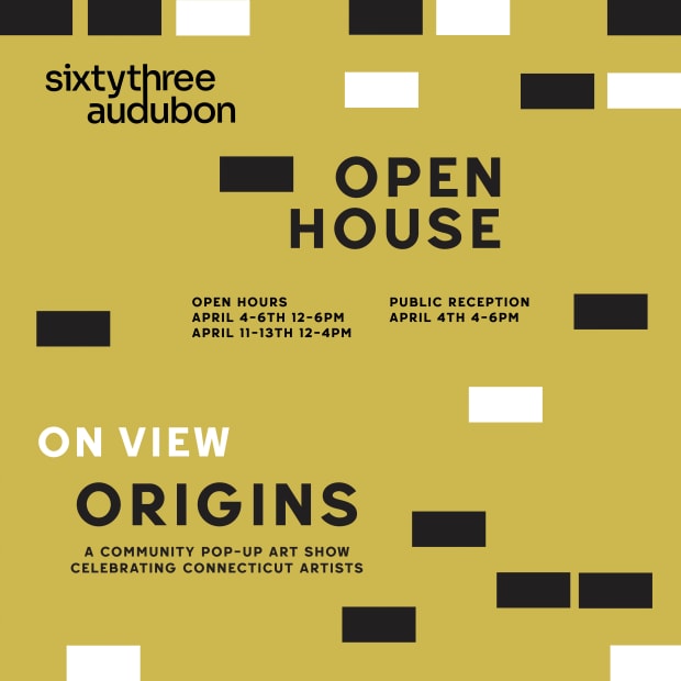 Origins at 63 Audubon Saturday, April 5 & Sunday, April 6 12-6PM 63 Audubon St., New Haven Origins is a...