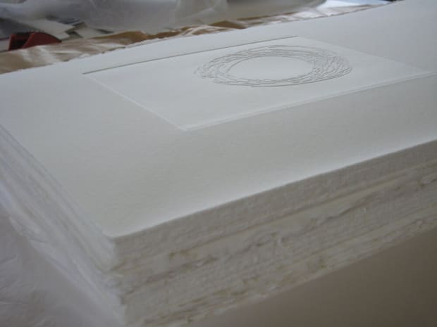 The idea was very simple; at the end of each working day Calinescu would draw or paint one plate, the...