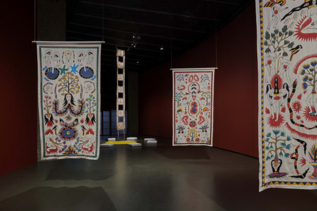 Act Three, Embroidery on canvas