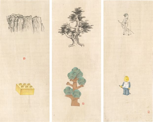 艺术家张小黎致力于在当代艺术语境下，打破传统中国绘画的固有形式，融入乐高构件、解謎游戏、盒装容器、科学主题及神秘主义元素等概念，构建跨越东西方界限的多维精神景观和交错、重叠、回环的空间。观看她的作品仿佛步入幻境，不同的元素交织组合，通过多重平面搭建了凌驾于时间和空间的平行宇宙。东方工笔传统技法、典雅园林以及《芥子园画谱》中的符号语言与西方现代实验及科学哲思平行并置，探索空间性和物体间的关系，二维画面呈现多维的深度，从而打破了对平面艺术的传统想象。