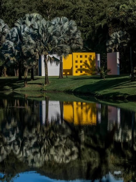 Instituto Inhotim is a contemporary art museum and botanical garden located in Brumadinho, Minas Gerais, Brazil. Among the many art...