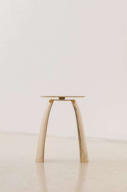 TRIPEDE TABLE, 2021 The Tripede side table was designed by Lucas Recchia in 2021. Carrying an enchanting charm with its...