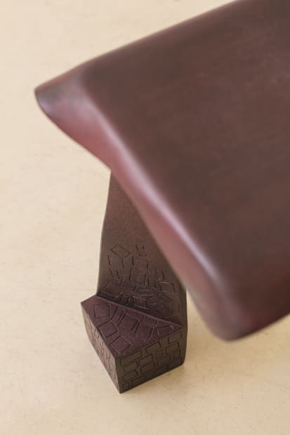 TRIPEDE TABLE, 2021 The Tripede side table was designed by Lucas Recchia in 2021. Carrying an enchanting charm with its...