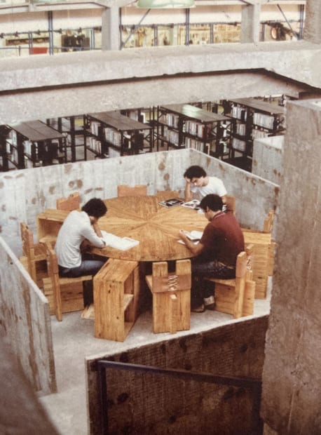 SESC POMPEIA STOOL, 1979-80 This iconic stool was designed by Lina Bo Bardi (1914-1992) and made especially for Sesc Pompeia,...