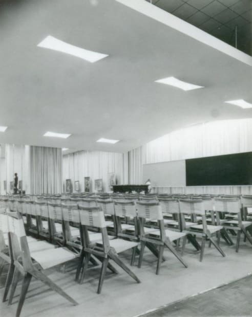 Of inestimable cultural value, the MASP 7th April Chair by Lina Bo Bardi (1914-1992) is a milestone in the history...