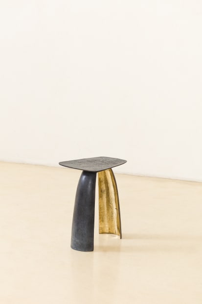 The Tripede and Arco side tables exemplify Lucas Recchia's ongoing commitment to experimentation with patinas and the foundry process. The...
