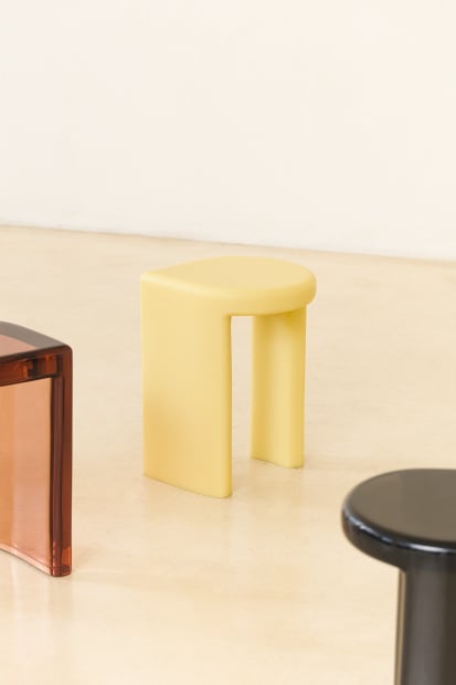 The Pina side tables showcase Lucas Recchia's ongoing exploration of shapes and the interplay of translucence and transparency, this time...