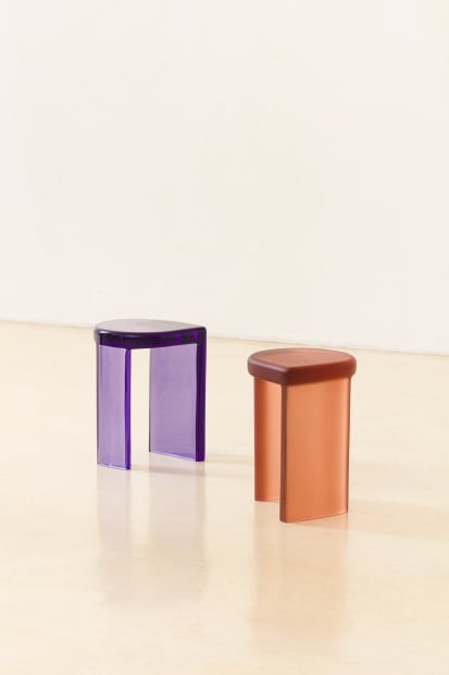 The Pina side tables showcase Lucas Recchia's ongoing exploration of shapes and the interplay of translucence and transparency, this time...