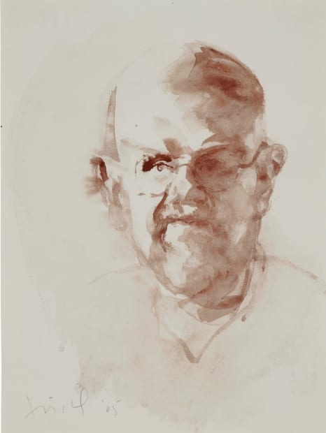 ERIC FISCHL, Untitled (Portrait of Barry Wakeford), 2005