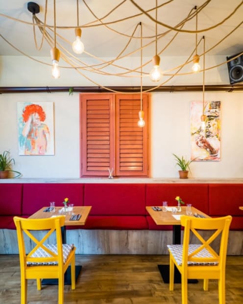 The Yellow Mushroom at Cimbru Author, Emil Isac 11, Cluj-Napoca