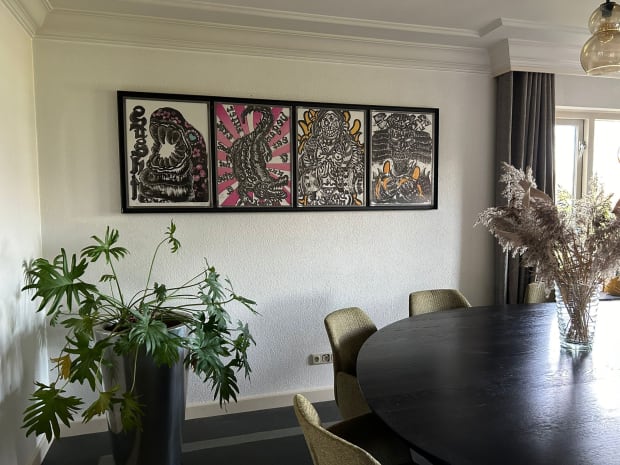 Lieuwe van Gogh Art all around the world