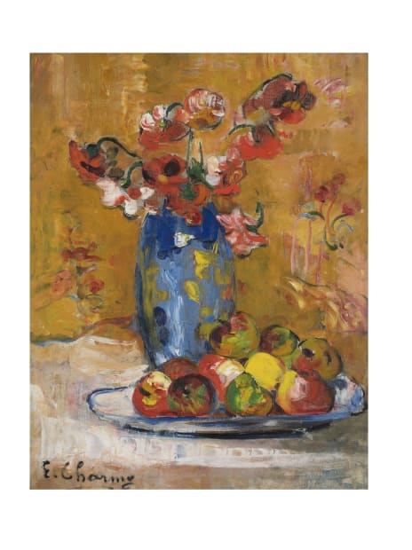 In contrast, the still life was considered proper subject matter for women. Created in 1902, the year before her move...