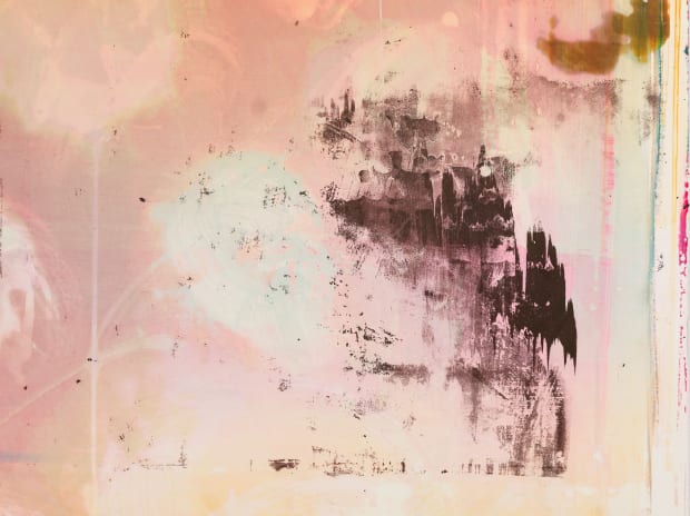 Kate McQuillen Strophe, 2025 Acrylic on clayboard 51 x 48 inches