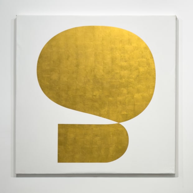 Critic Donald Kuspit describes Vincench’s gold leaf as a ‘peculiarly abstract material, a sort of immaterial material like light,’ shining...