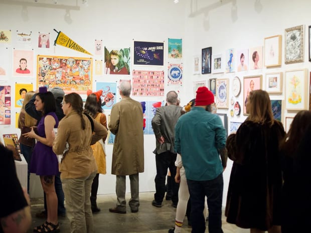 Bad Dads opening reception