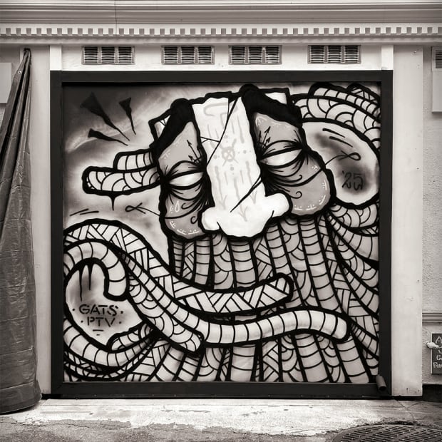 California-based artist GATS (an acronym for 'Graffiti Against The System') is an international graffiti legend, whose public art can be...