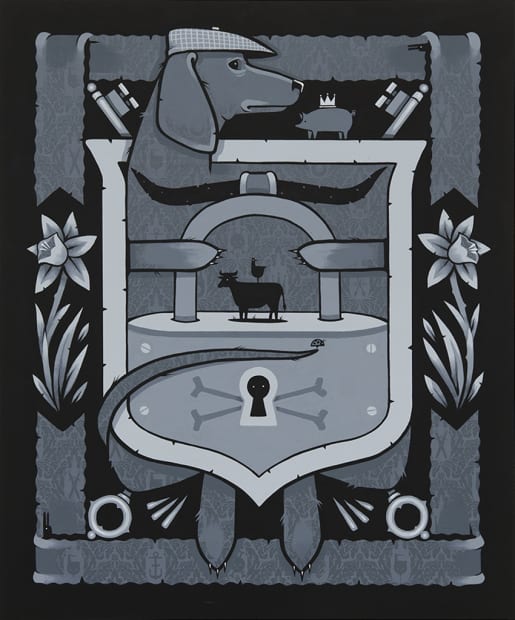 greyscale work by Jeremy Fish