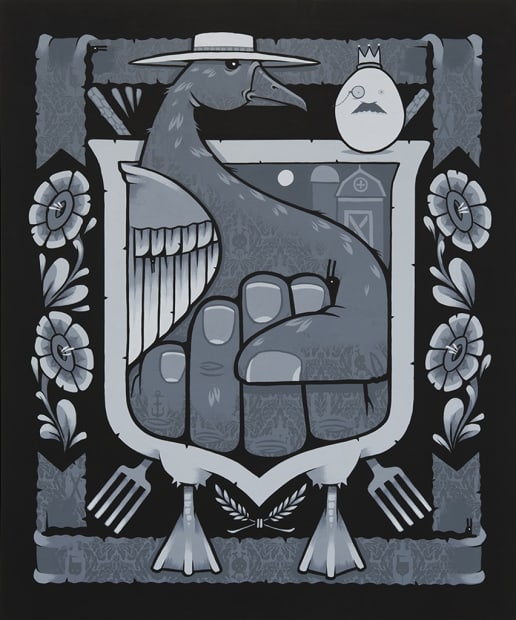 greyscale work by Jeremy Fish