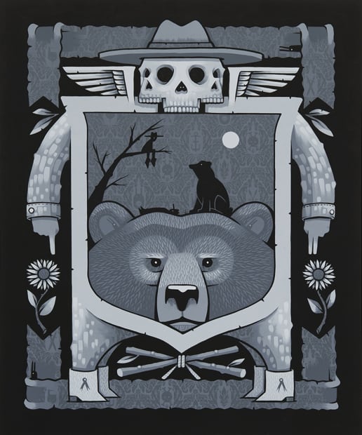 greyscale work by Jeremy Fish