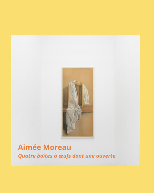 GENEVA: Guided Tour - Aimée Moreau - Quatre boîtes à œufs dont une ouverte, Saturday 24th January, 2.30 pm