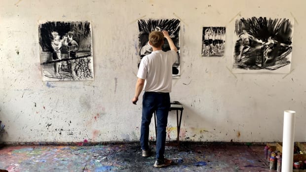 IN THE STUDIO OF SEBASTIAN HOSU