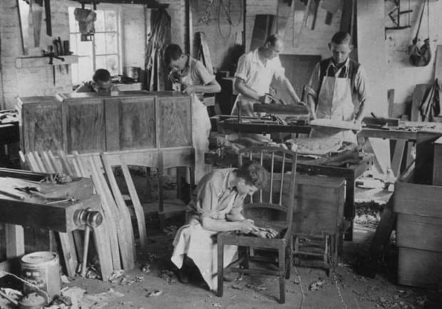 Edward Barnsley’s Workshop
