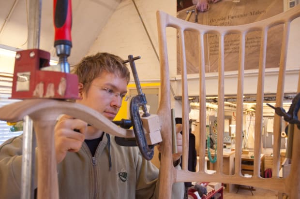 Pupils are taught how to work to Barnsley standards and guided by Craftsman-Tutor Stephen Rock. They receive the same level...