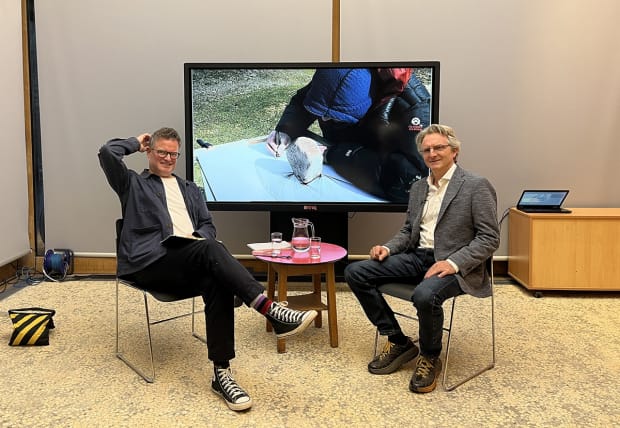 WATCH: In Conversation with Artist Simon Hitchens and Curator Ben Tufnell