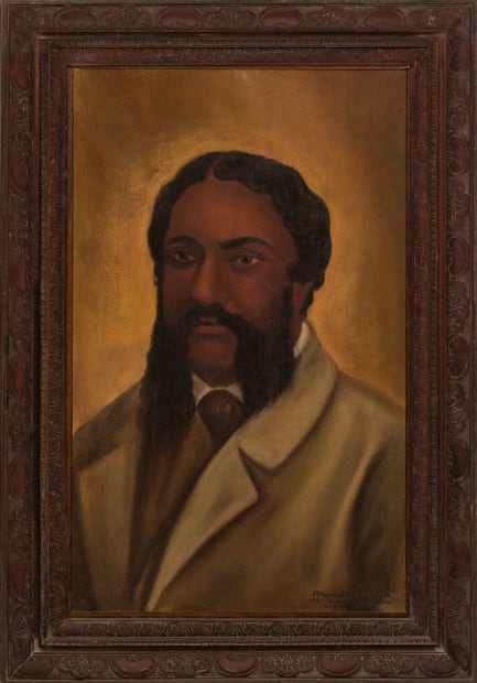 This portrait of Michael Madhusudan Dutt, poet, dramatist, and pioneer of modern Bengali literature, reflects the circulation of a popularised...