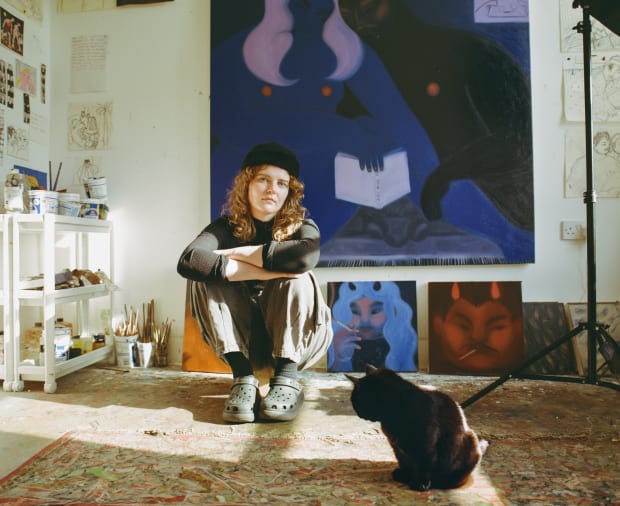 Vallance Cantor's practice is deeply personal, serving as both an expressive outlet and a means of navigating her experiences with...