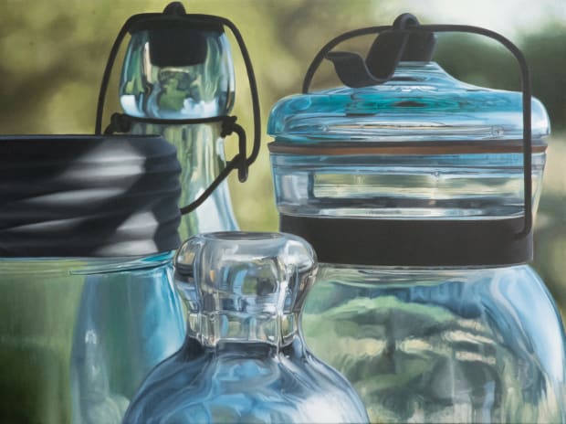 Like Steve Mills and Sunghee Jang, Steve Smulka focuses much of his attention on the handling of light. He employs...