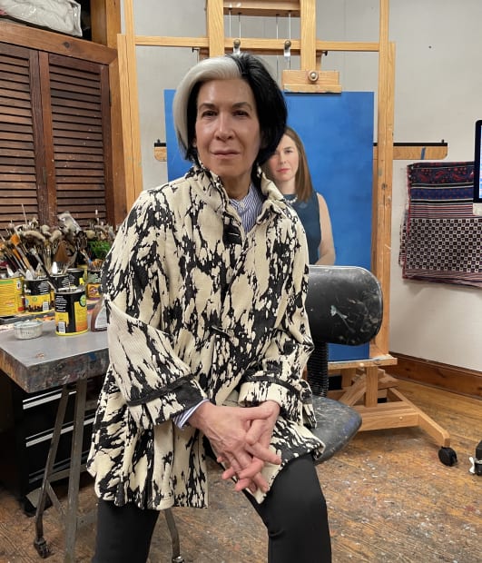 For Sharon Sprung, portraiture is a shared vision between the client and the artist. 'I want to give the client...